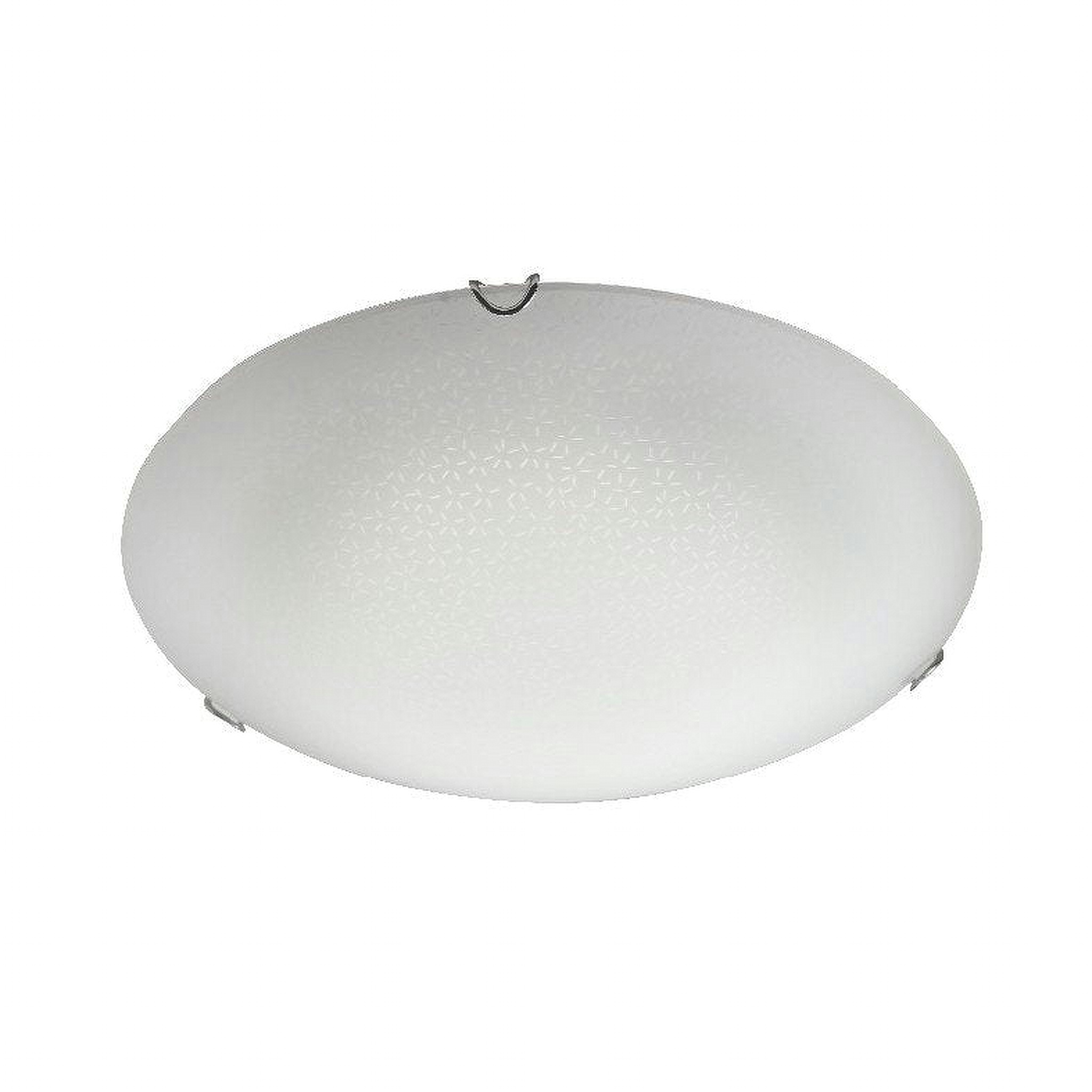 ACA Lighting Μοντέρνο Φωτιστικό Οροφής Πλαφονιέρα Γυάλινη