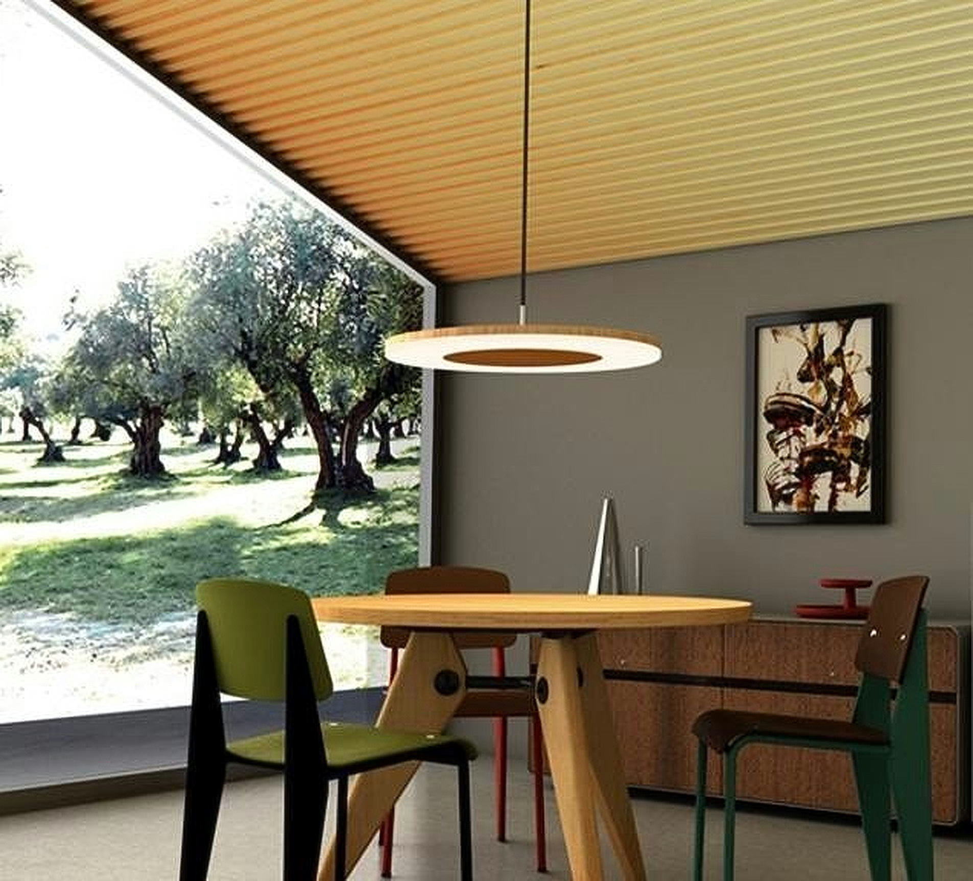 Φωτιστικό Led Discobolo Κρεμαστό 4493