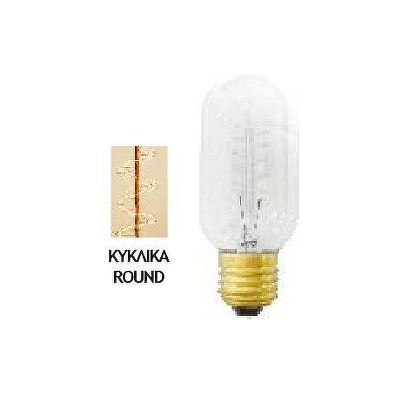 Λάμπα Edison E27 40Watt Filament Mini Θερμό Λευκό