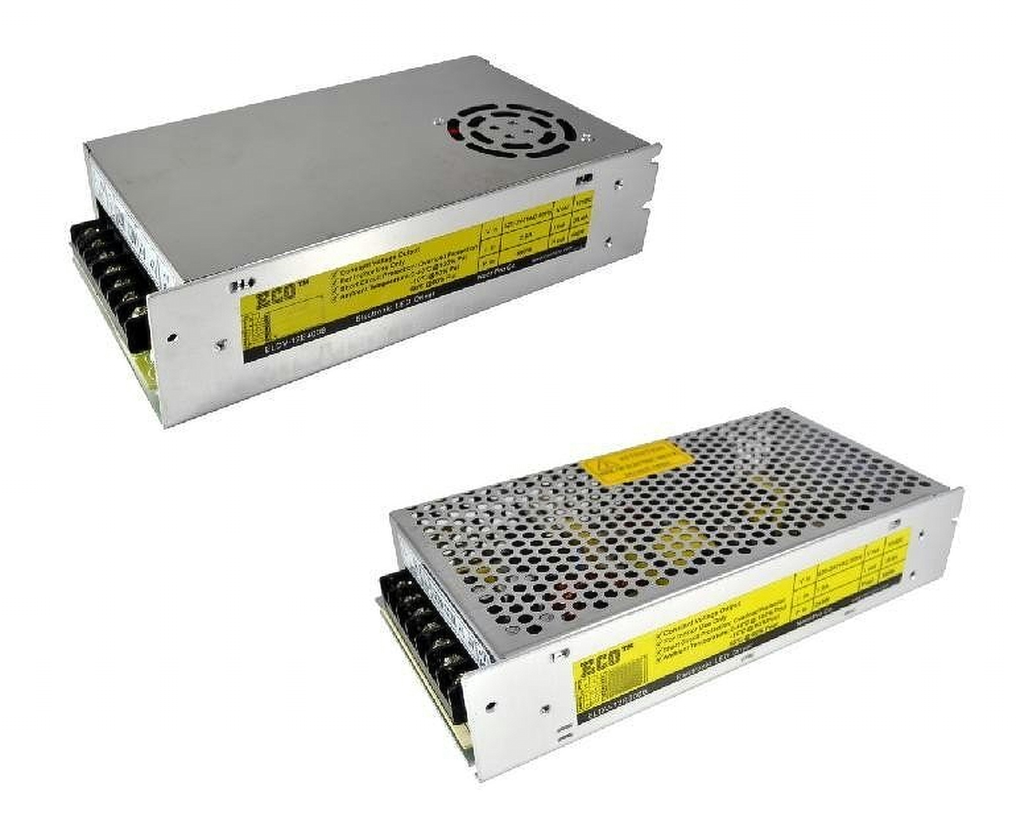 Μεταλλικό τροφοδοτικό Led 12VDC