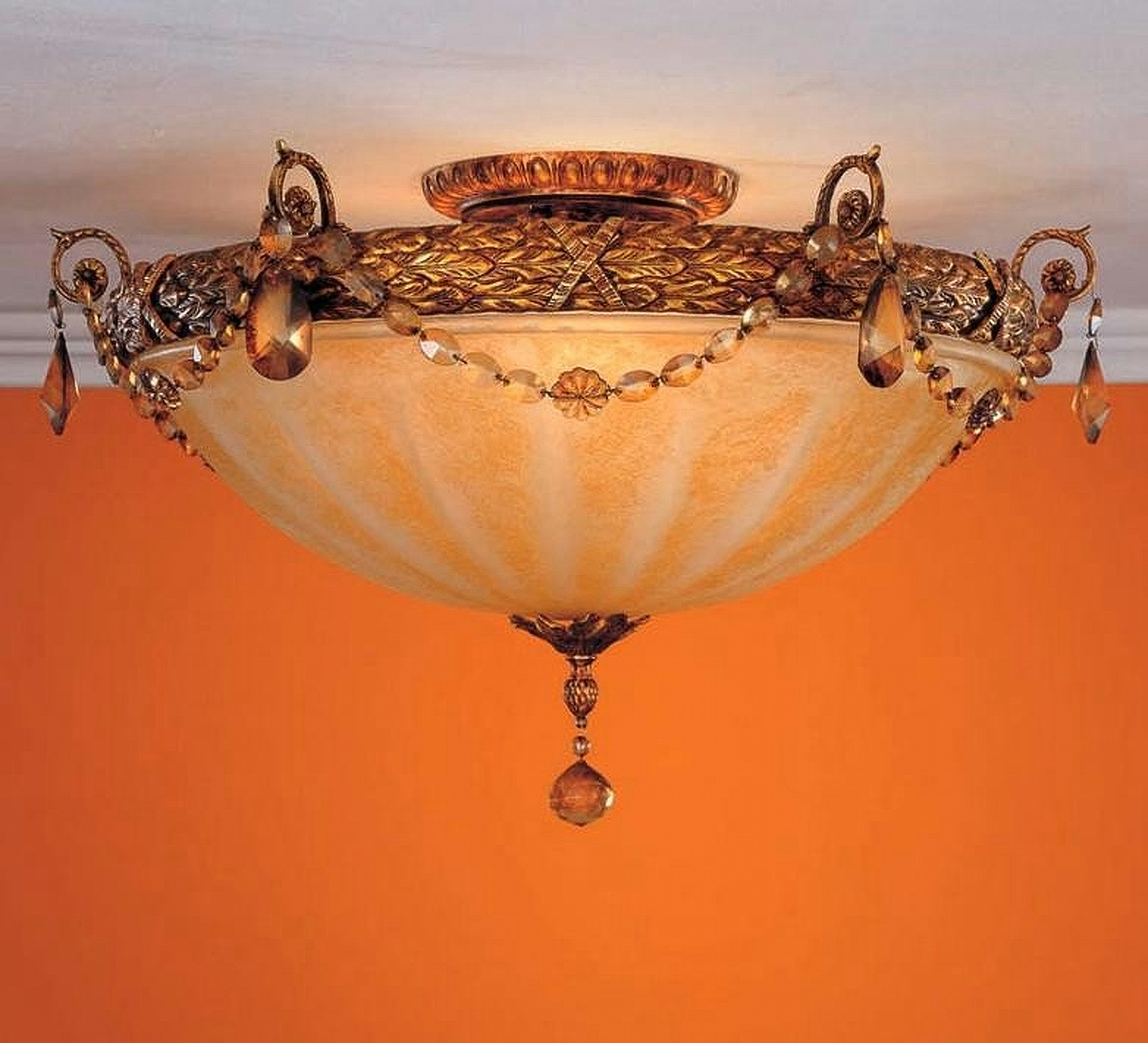 Xειροποίητο Φωτιστικό Πλαφονιέρα Palazzo 2258