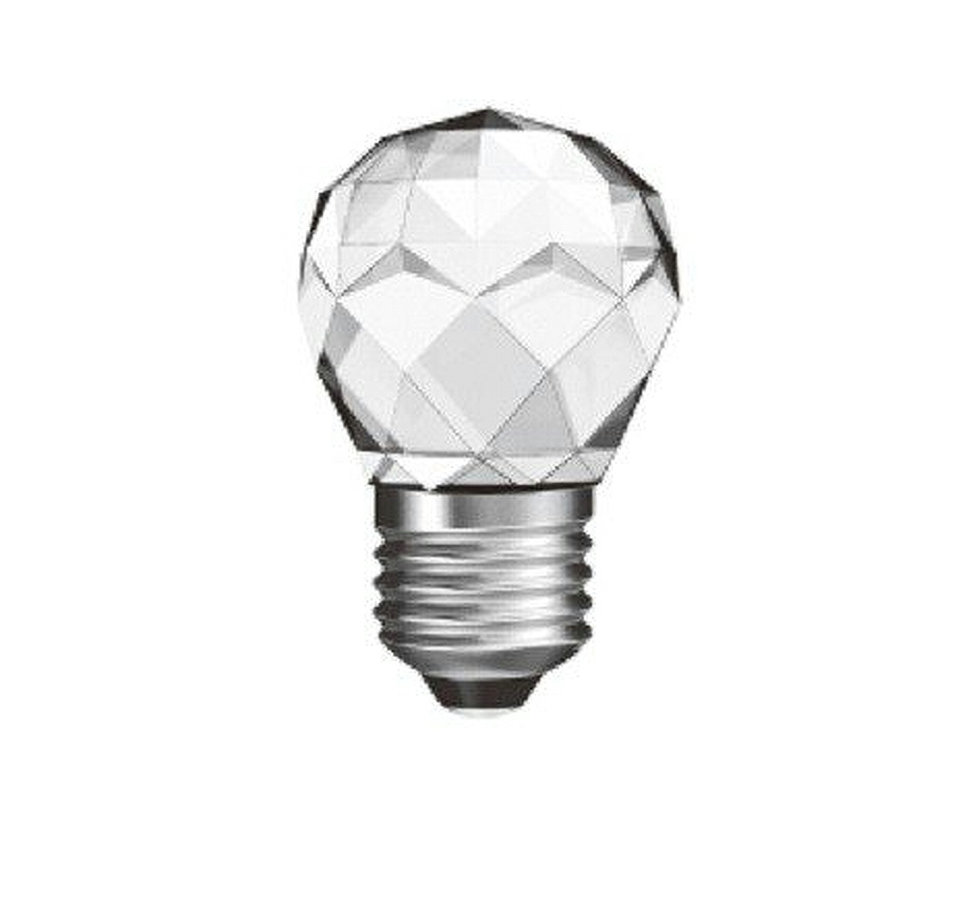 Led Λάμπα E27 3Watt Σφαιρική CrystalLed Ball 320Lumen Φυσικό Λευκό 4000Κ