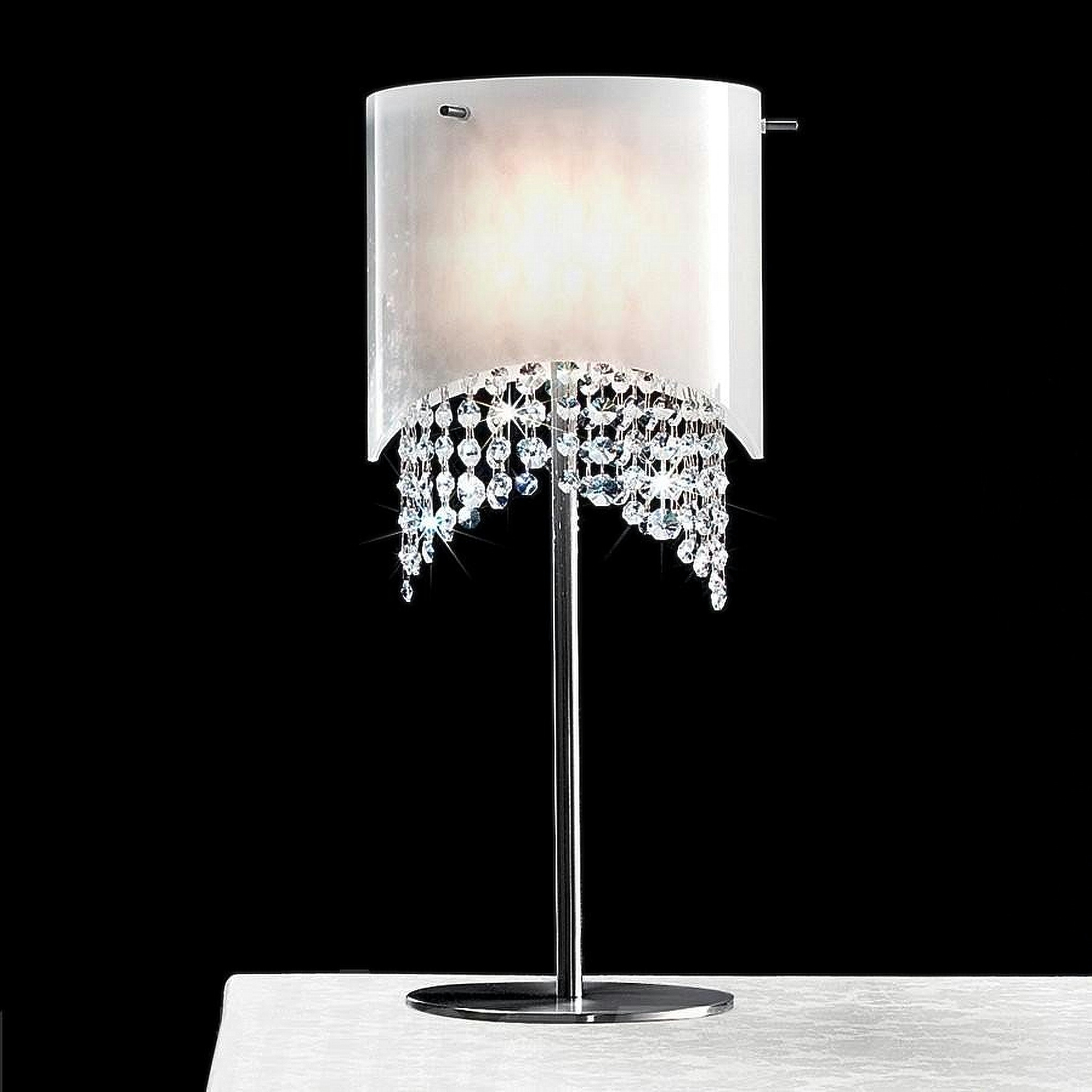 Λάμπα Επιτραπέζια με Κρύσταλλα Swarovski Nerosole 042238