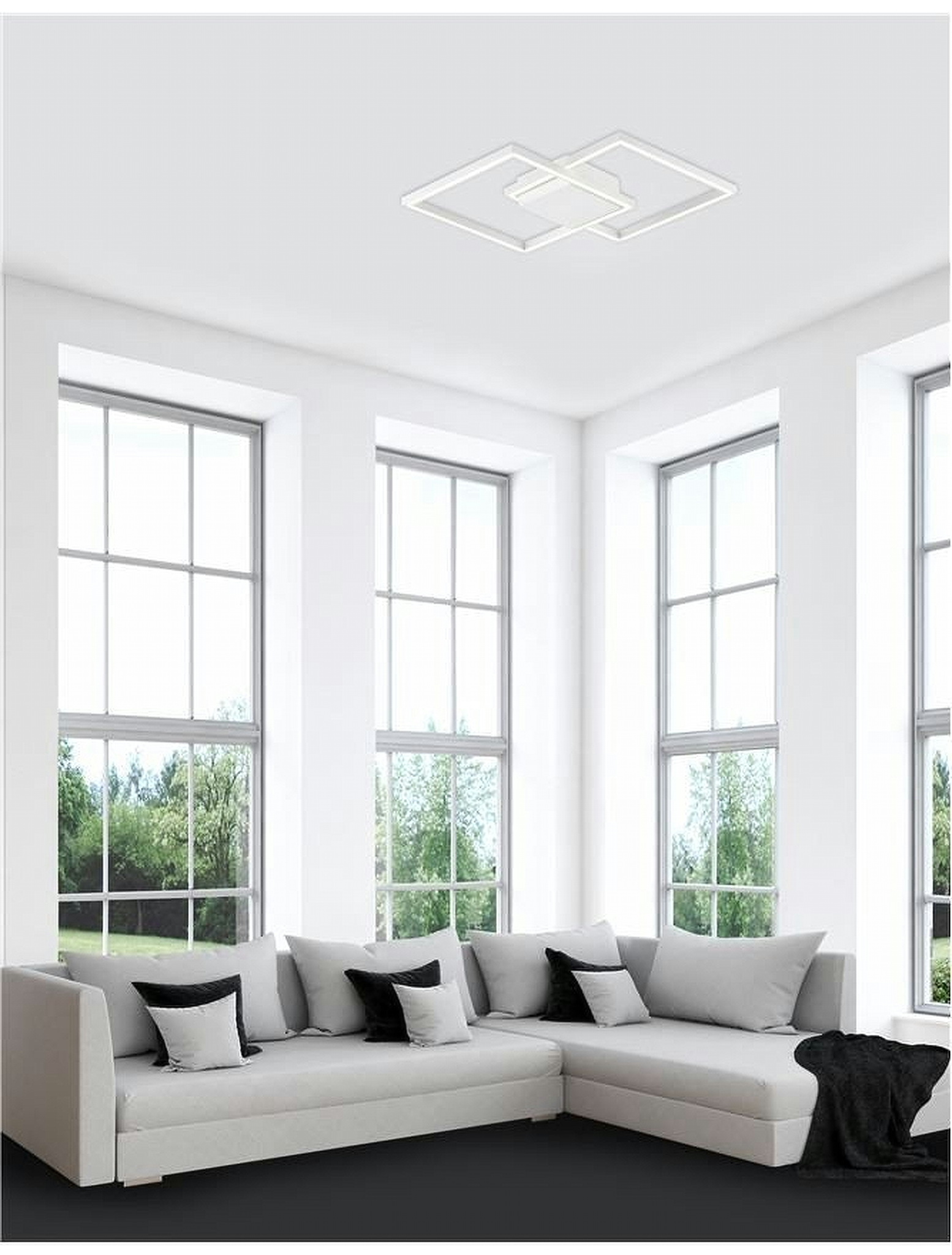 Φωτιστικό οροφής - led - modern design - Bilbao 8160162