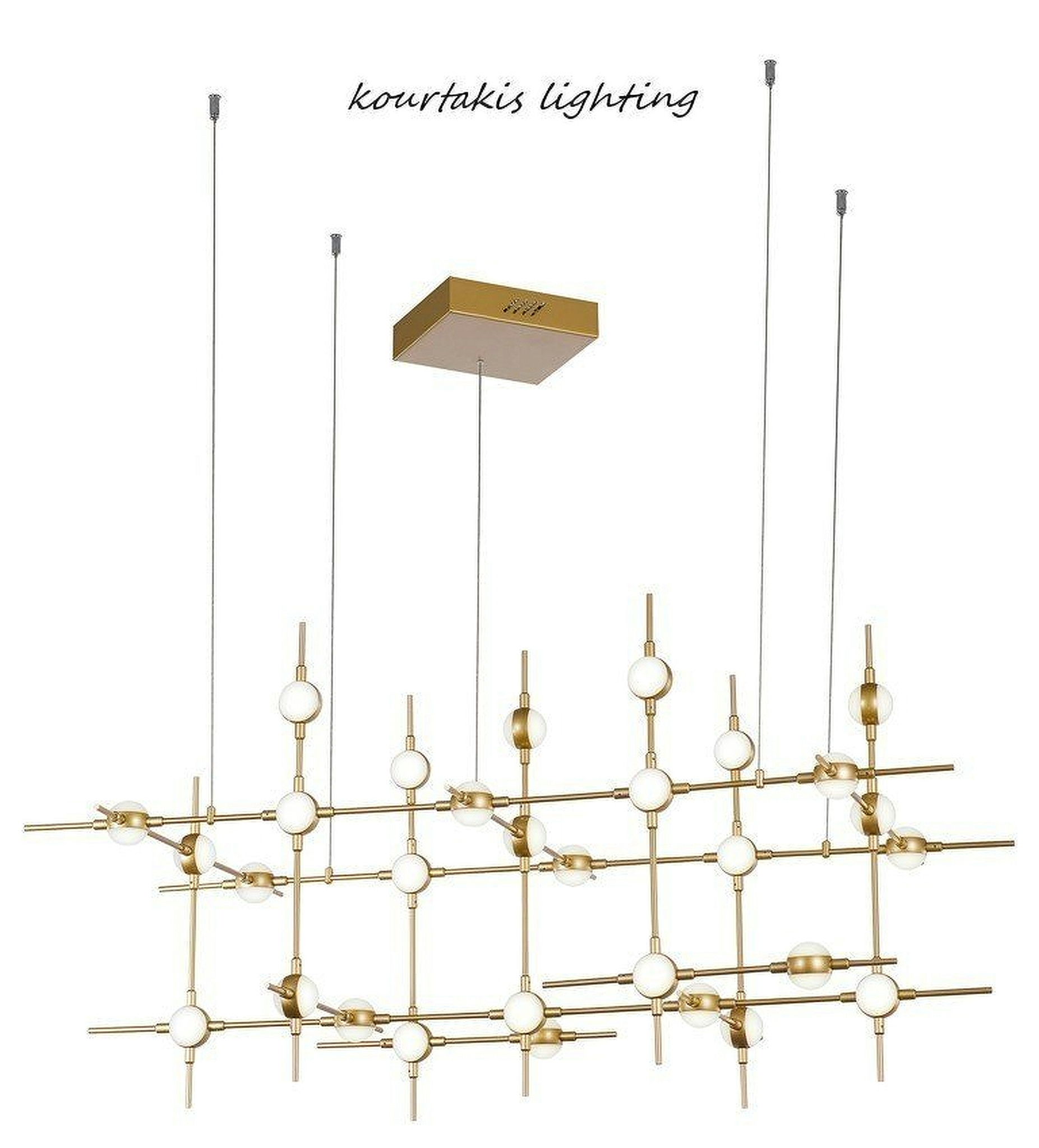 Πολύφωτο κρεμαστό led - Atomo - Nova luce
