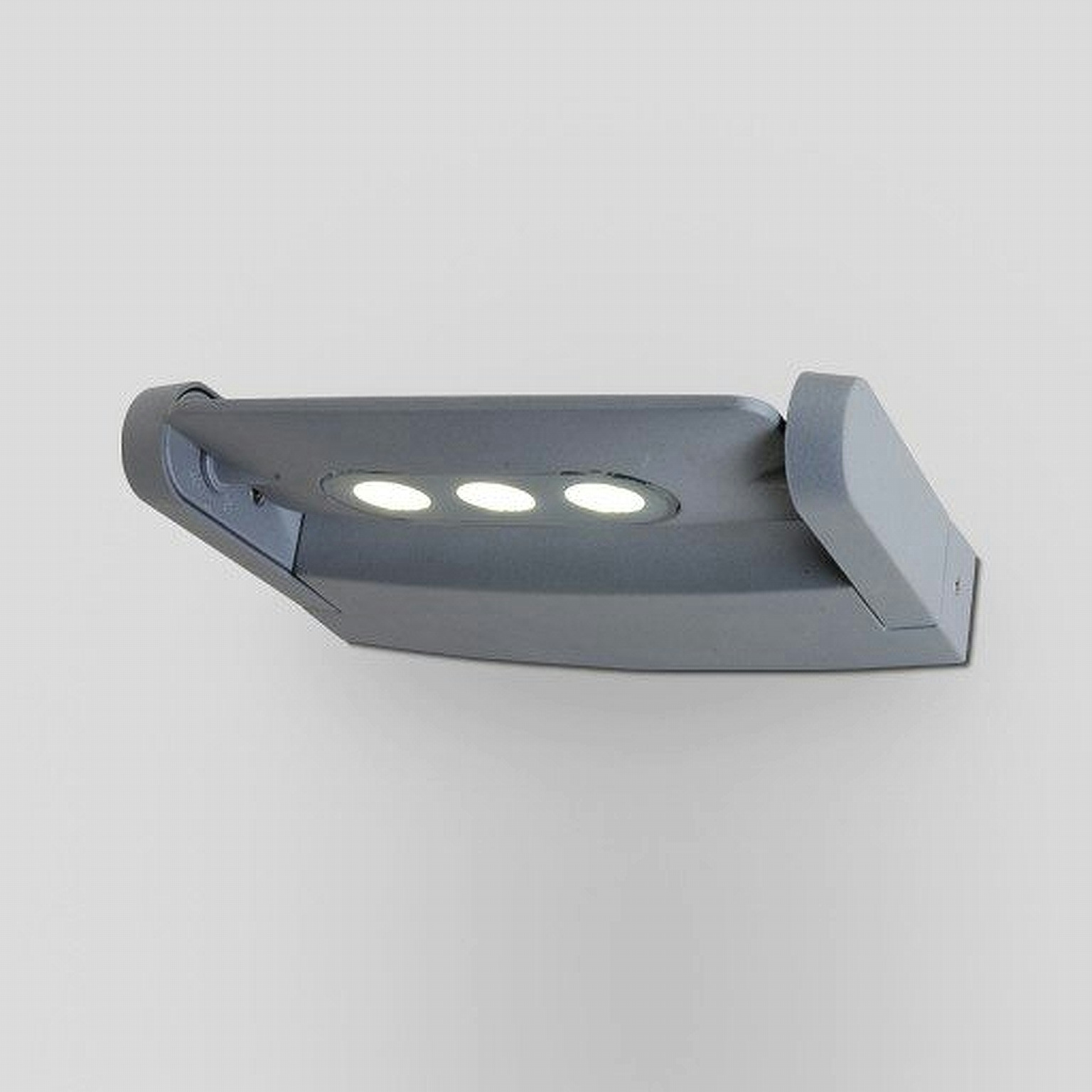 Led Επίτοιχο Φωτιστικό 9 Watt από Αλουμίνιο με Περιστρεφόμενη Κεφαλή Lutec Εξωτερικού Χώρου
