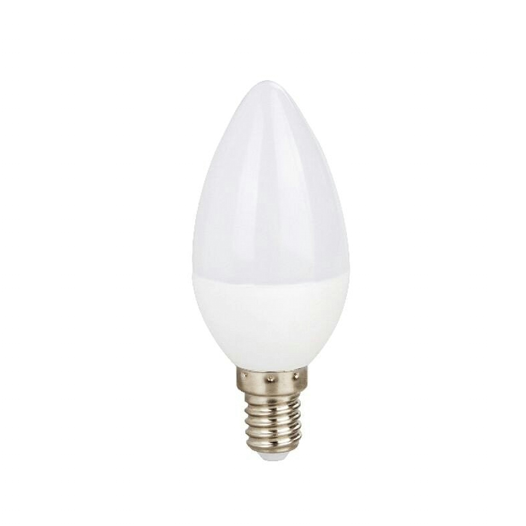 Led Λάμπα Ε14 5Watt Κεράκι Candle Basic 470Lumen Ψυχρό Λευκό 6000Κ