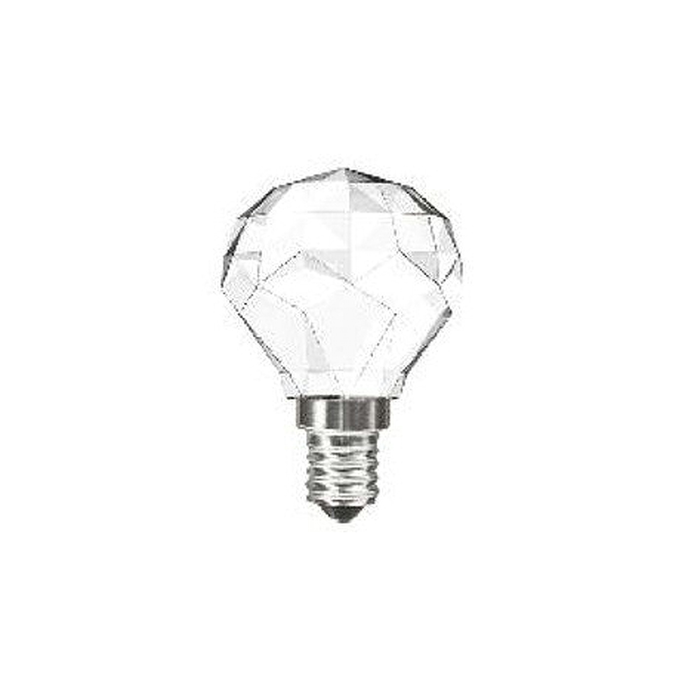 Led Λάμπα E14 3Watt Σφαιρική CrystalLed Ball 300Lumen Θερμό Λευκό 3000Κ