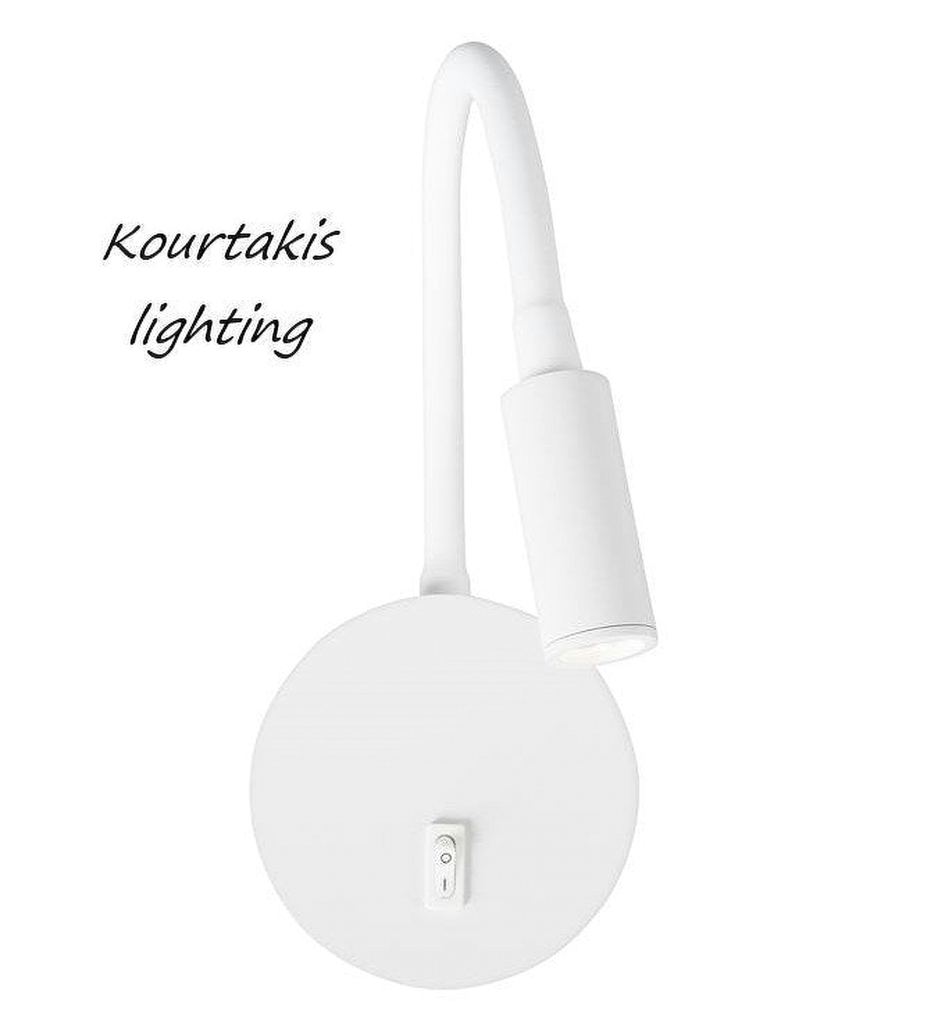 Spot led τοίχου - αλουμίνιο - adjustable - Jaco 8140321