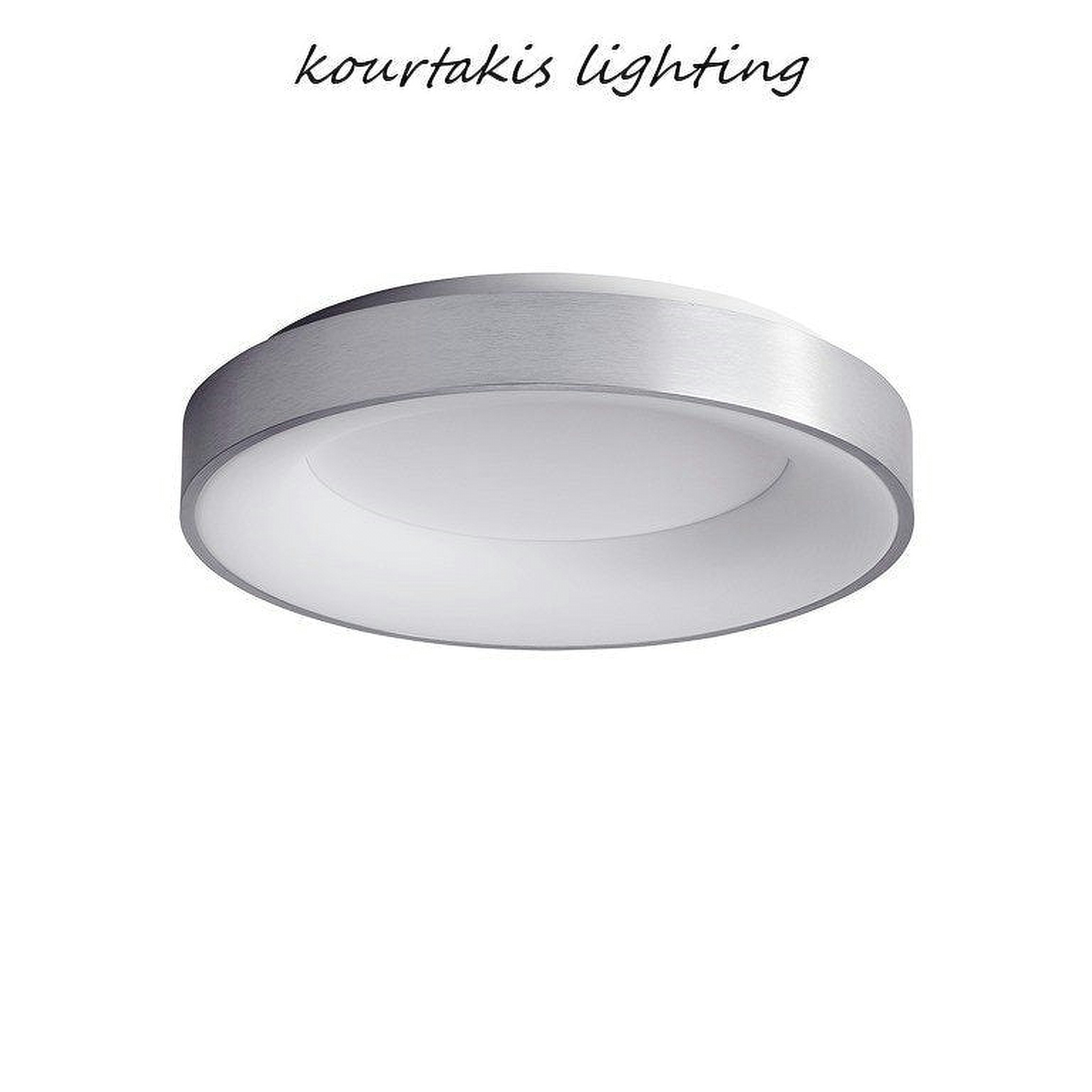 Φωτιστικό οροφής - led - Ασημί - RANDO THIN 9353834