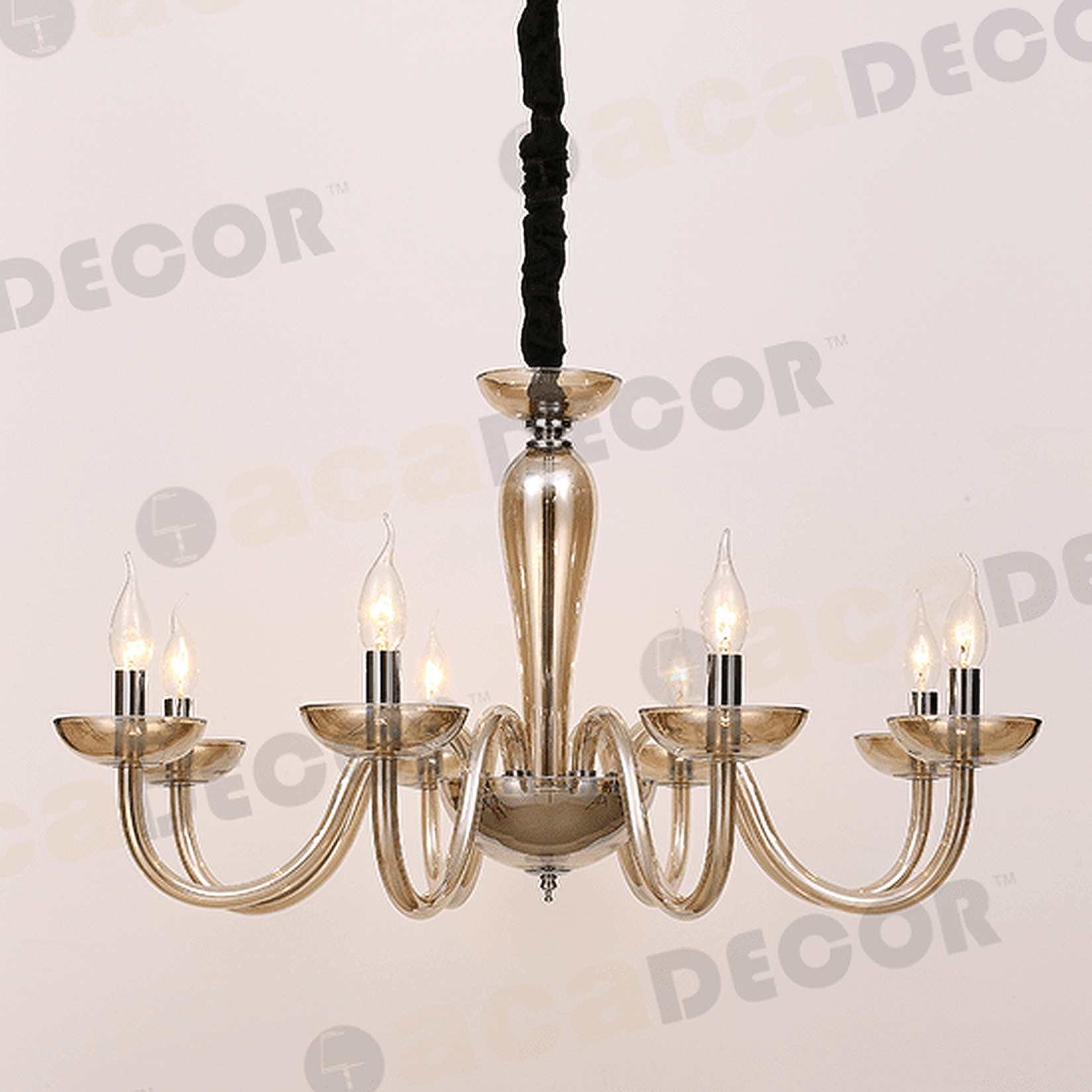 Πολύφωτο Aca Lighting BLK82188PCNC