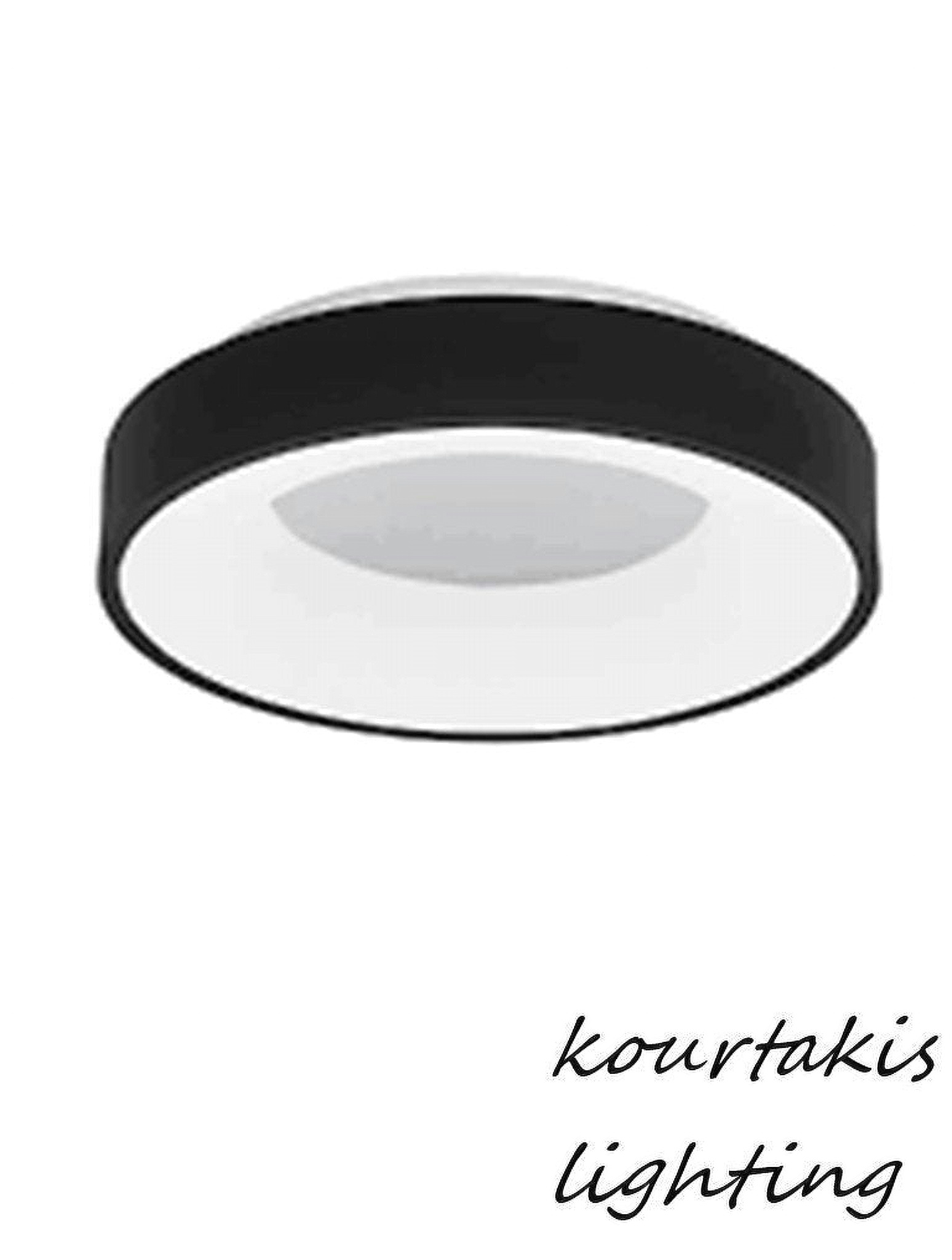 Φωτιστικό οροφής - led - Μαύρο - RANDO THIN 9353831