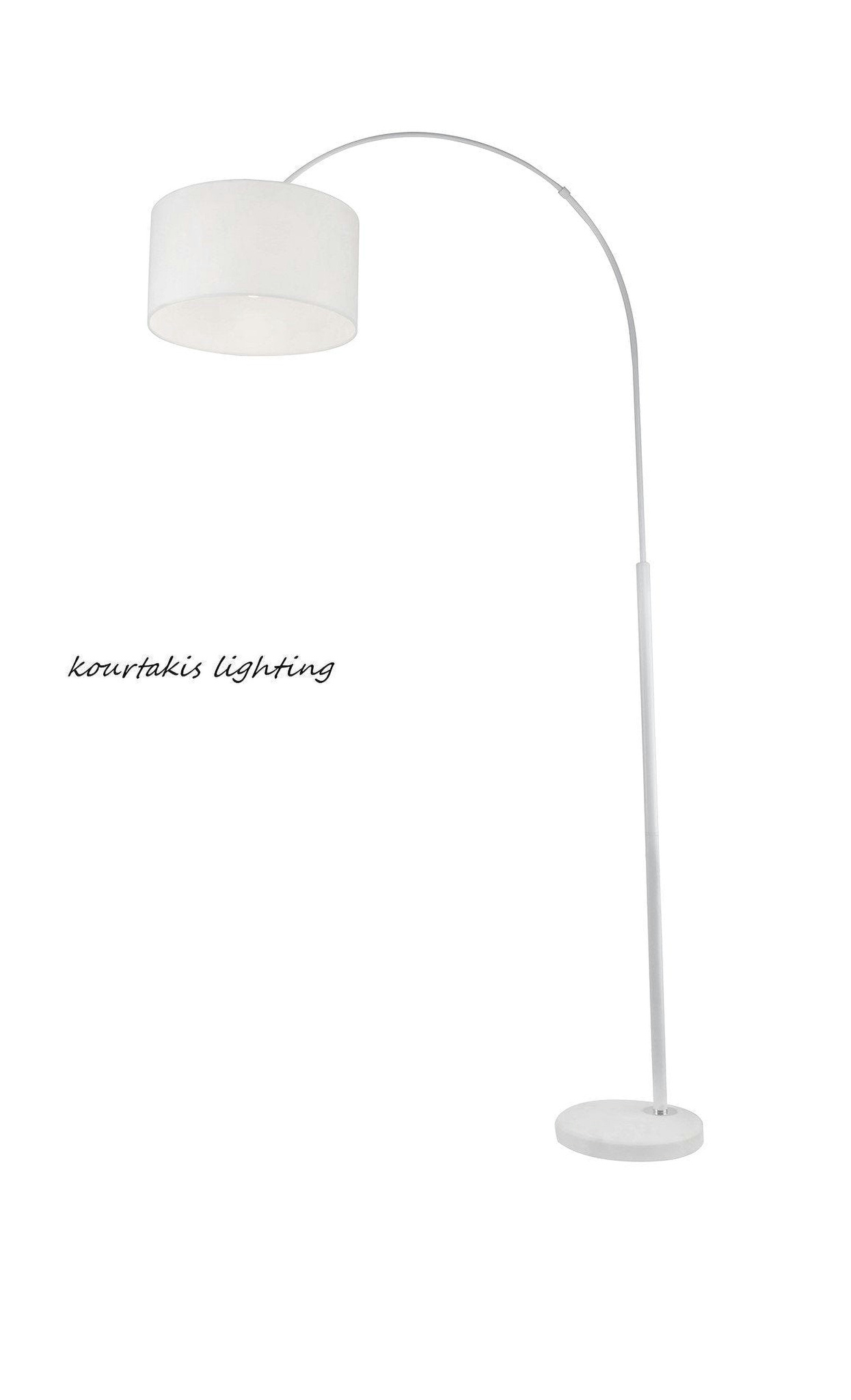 Φωτιστικό δαπέδου - Led - Άσπρο - SAMA 9401653