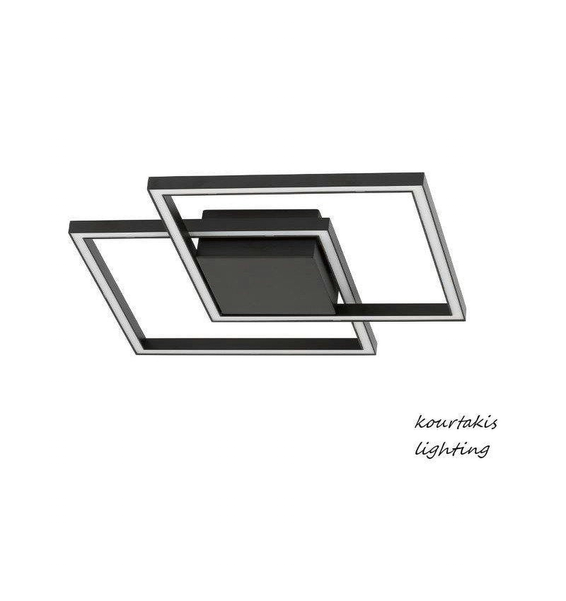 BILBAO Φωτιστικό οροφής led- Μαύρο 9500822