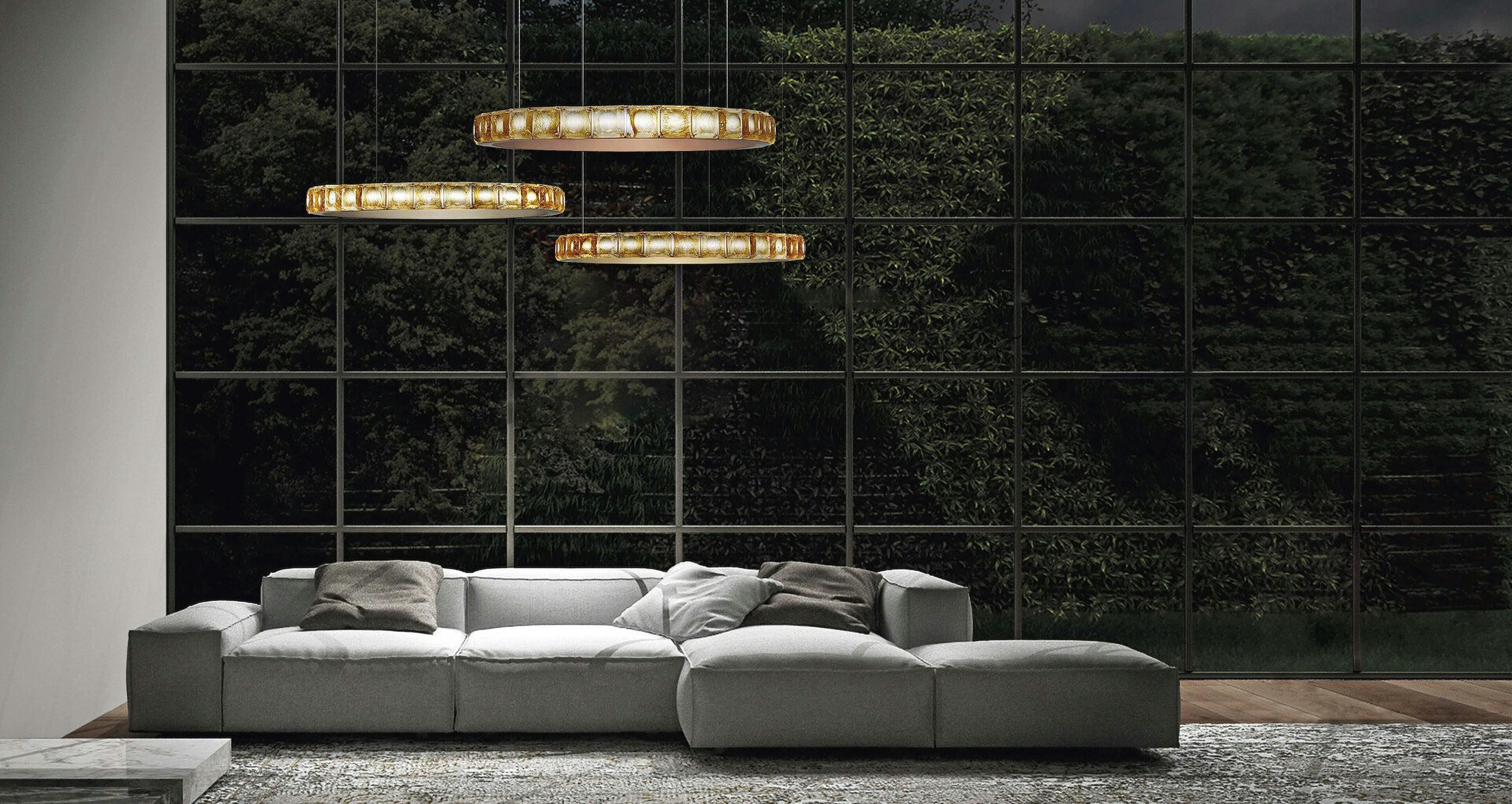 Κρεμαστό Φωτιστικό AURA 2391/90