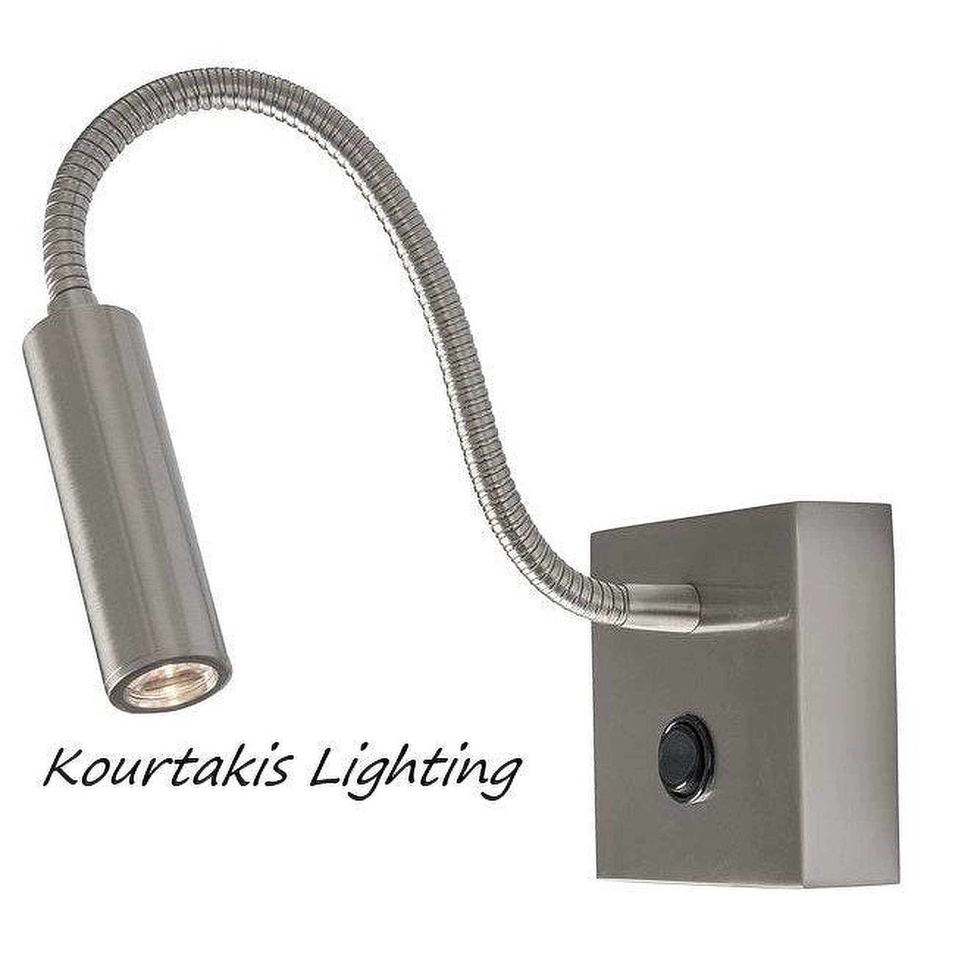 Spot led τοίχου - αλουμίνιο - adjustable - Madison 8128201