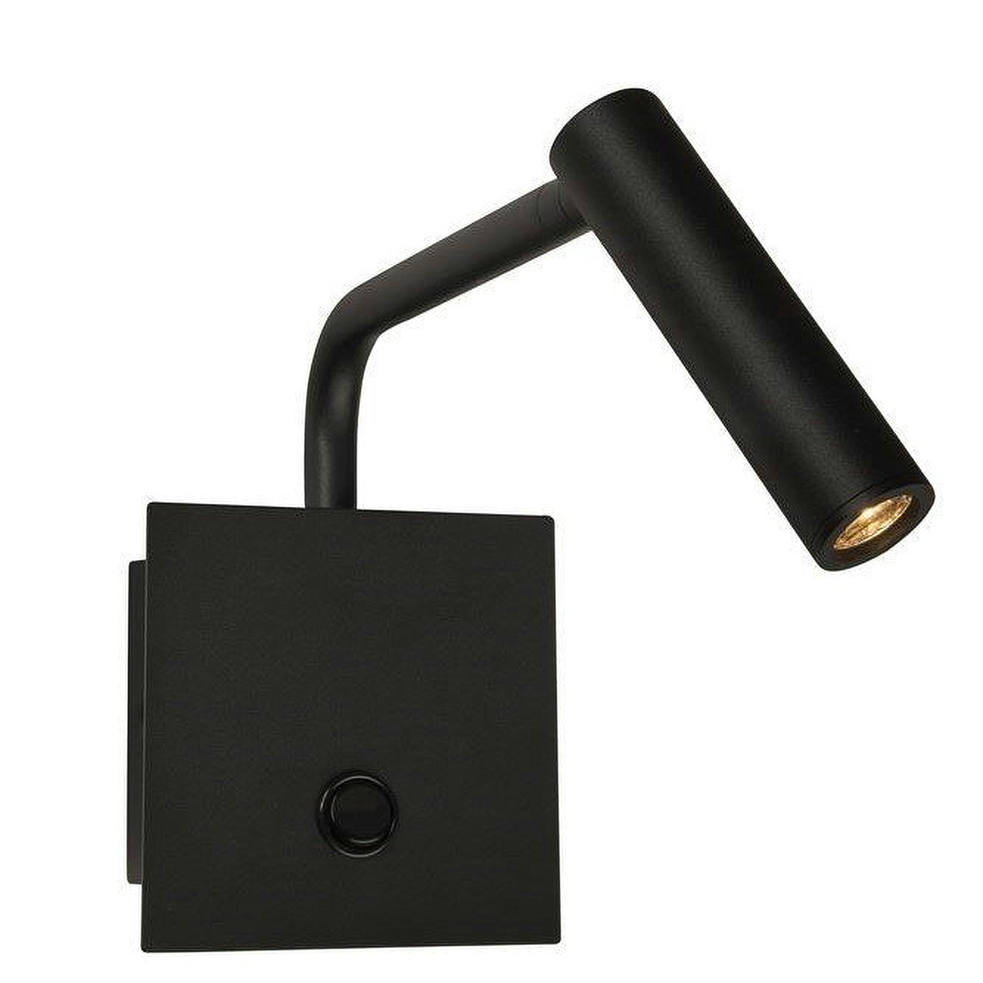 Απλίκα τοίχου - μαύρη μεταλλική - adjustable - Sicily 7140181