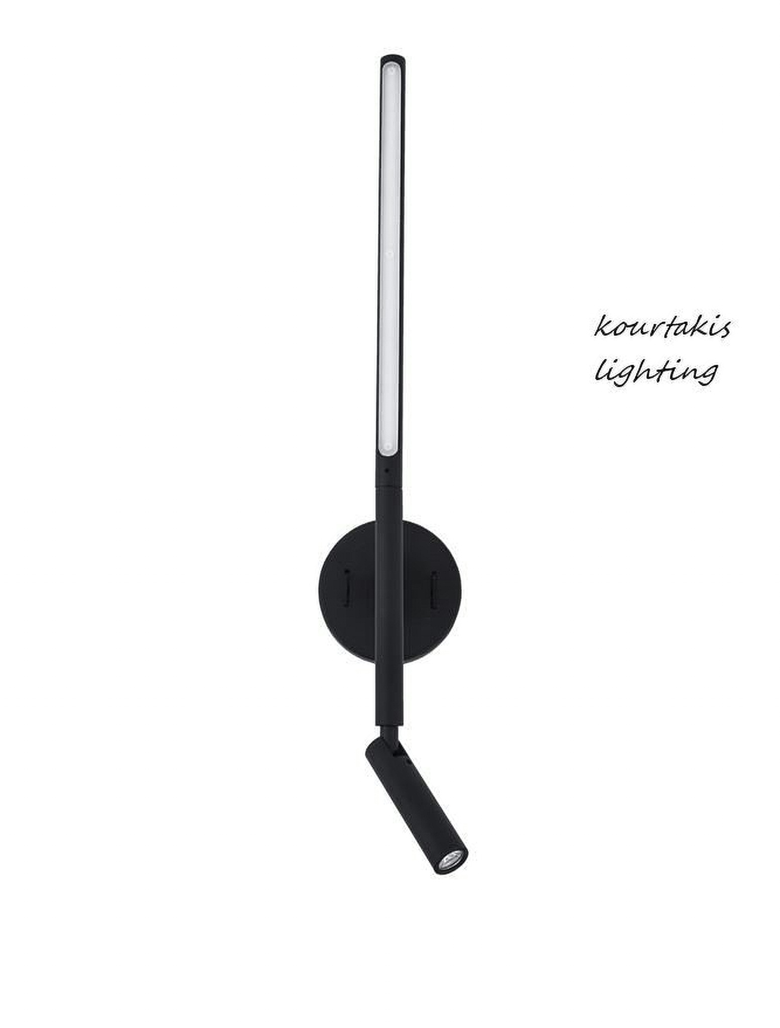 Φωτιστικό τοίχου led - Μαύρο - HANDY 9182812
