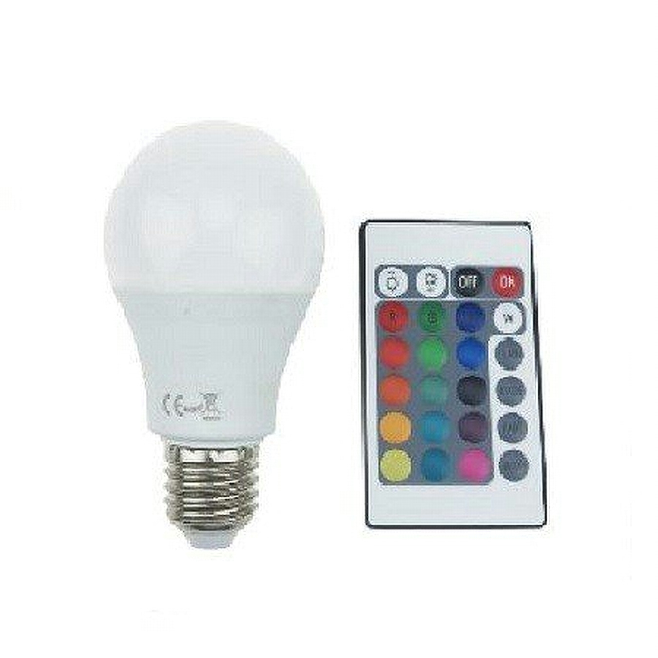 Led Λάμπα E27 8Watt Smart 650Lumen RGB + Θερμό Λευκό