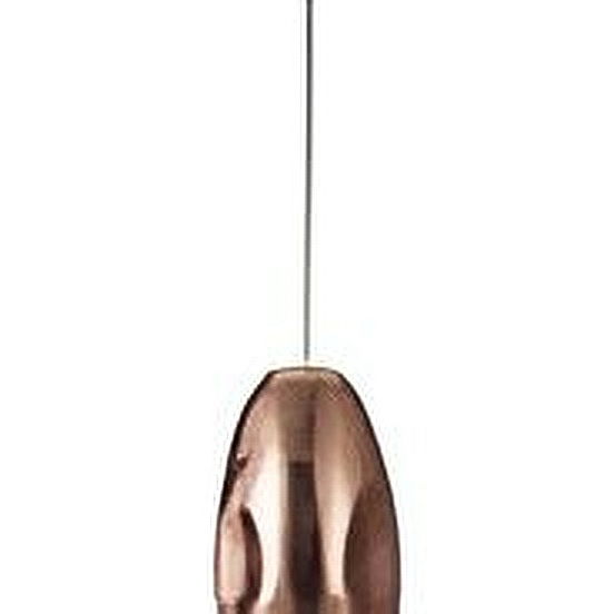 Μονόφωτο οροφής κρεμαστό led - Μπρούτζινο- LAVA 9190391